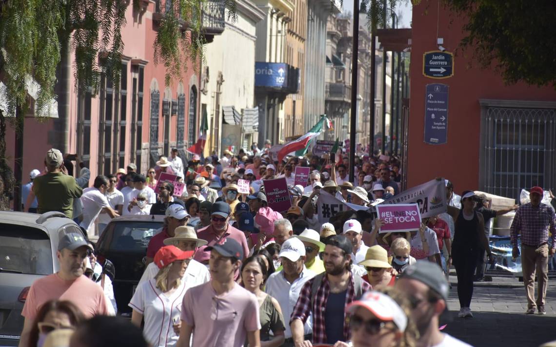 Marcha En Defensa Del Ine Muestra De Inconformidad Con La Reforma Electoral Iglesia El Sol 7778